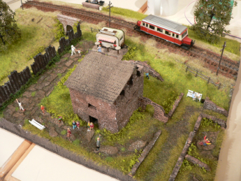 Diorama Römerturm